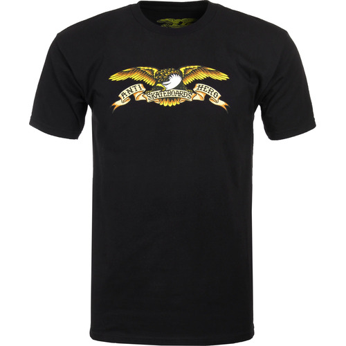 Antihero Tee Eagle Black [Size: Mens Medium]
