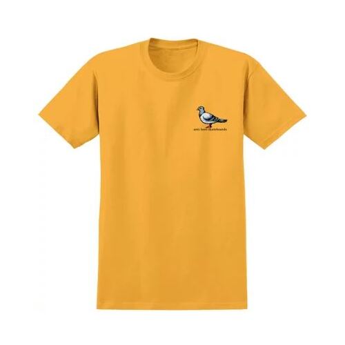 Antihero Youth Tee Lil Pigeon Gold [Size: Youth 14/Large]