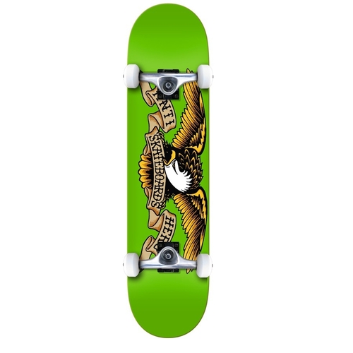AntiHero Complete Team Eagle Green 7.5