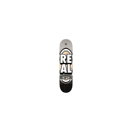 Real Deck Stacked Black/Grey 8.06