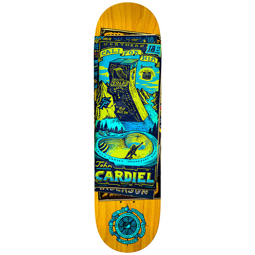 Antihero Deck Maps Homes Cardiel 8.62 Inch Width