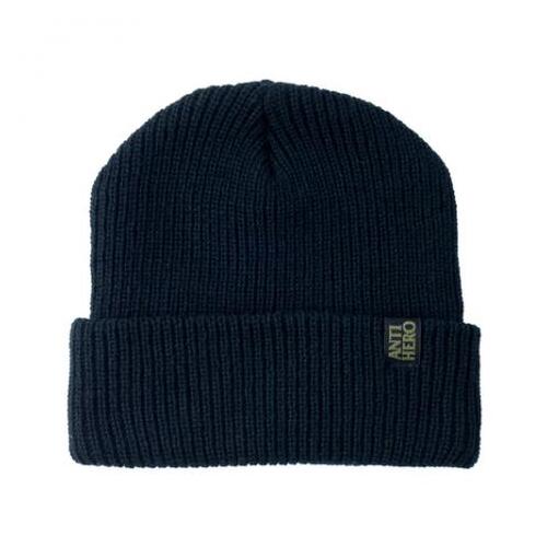 Antihero Beanie Blackhero Clip Black