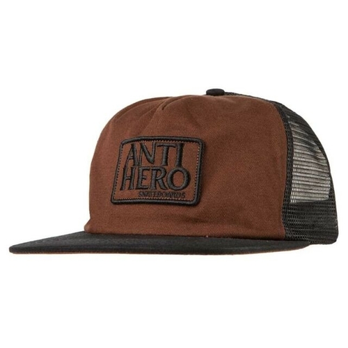 Antihero Hat Reserve Patch Trucker Brown/Black
