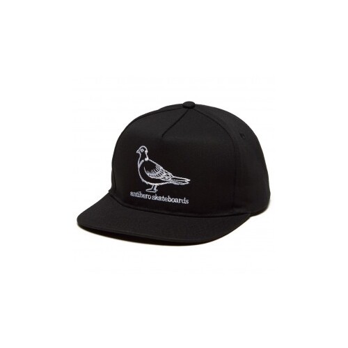 Antihero Hat Basic Pigeon Black/White