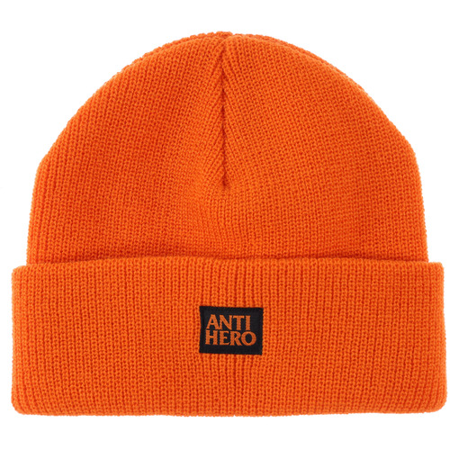 Antihero Beanie Lil Black Hero Orange