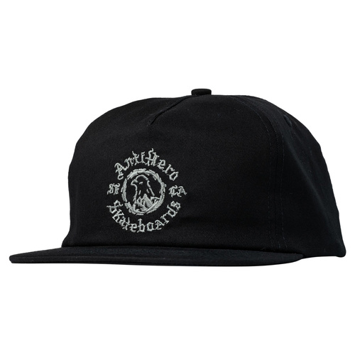 Antihero Hat Pigeon Motion Black/Charcoal
