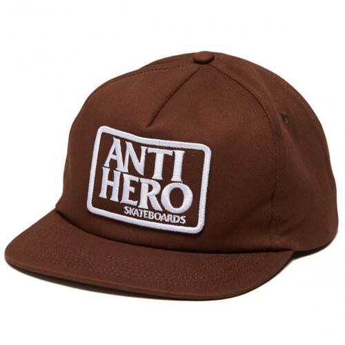 Antihero Hat Reserve Patch Brown/White