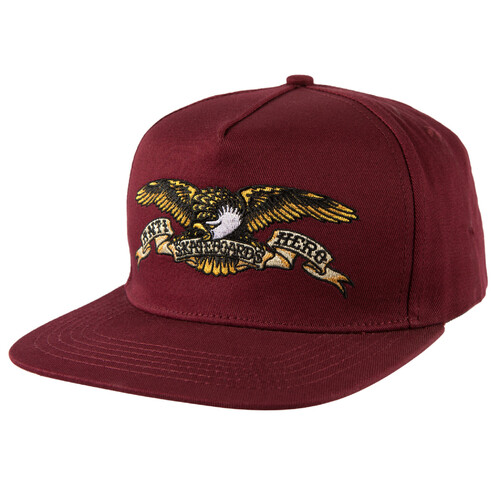 Antihero Hat Eagle Dark Red