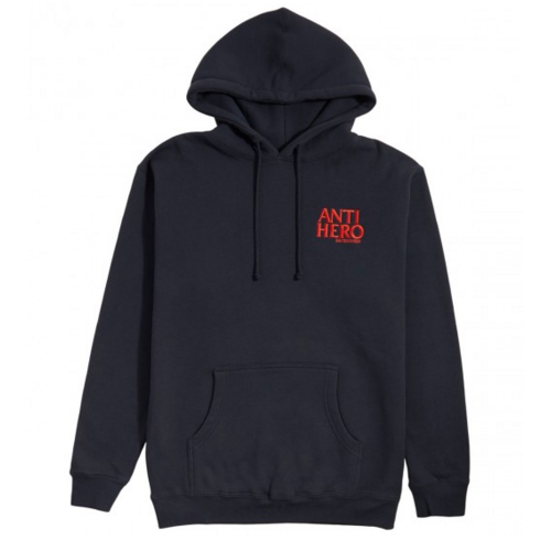 Antihero Jumper Hood Lil Black Hero Slate [Size: Mens Medium]