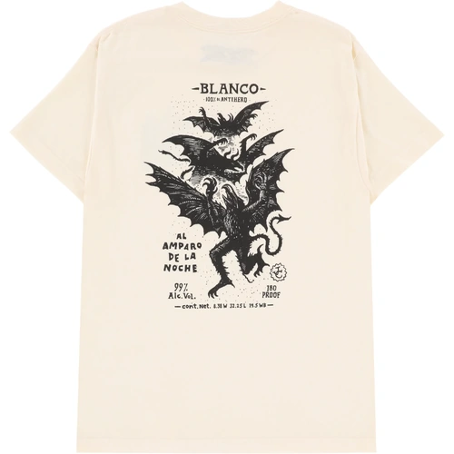Antihero Tee Carnales Blanco Cream [Size: Mens Medium] [Colour: White]