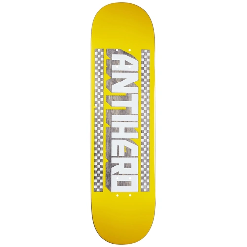 Antihero Deck Taxi Yellow/White  8.25  Inch Width