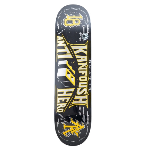 Antihero Deck Customs Kanfoush 8.25 Inch Width
