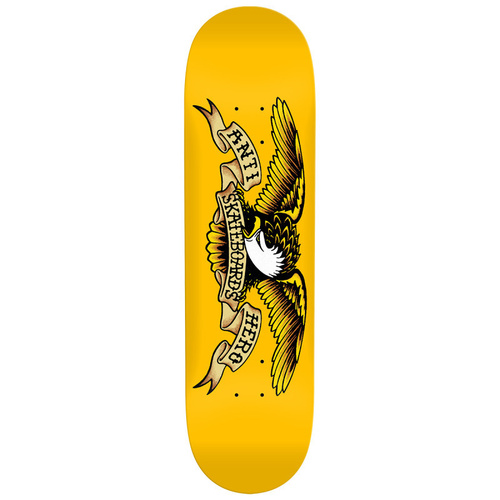 Antihero Deck DBX Classic Eagle Yellow 8.2 Inch Width