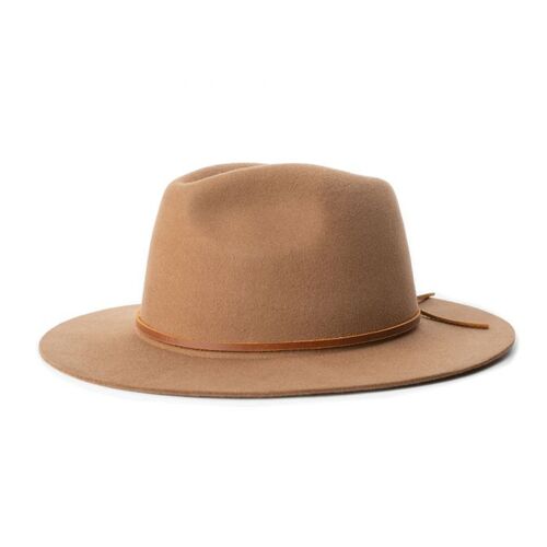 Brixton Hat Wesley Fedora Coconut [Size: Mens X Small]