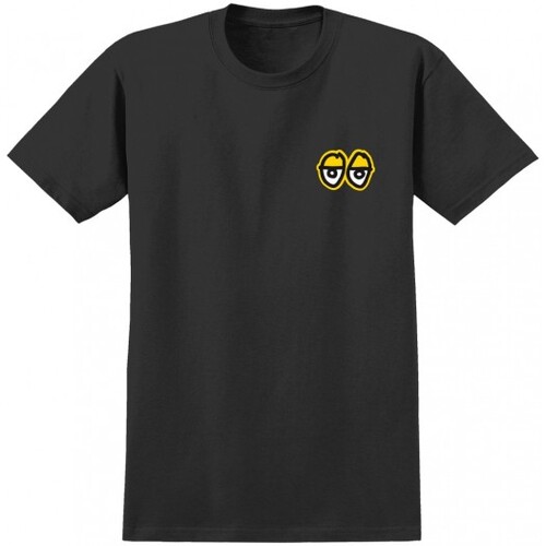 Krooked Tee Eyes Black/Yellow [Size: Mens Large]