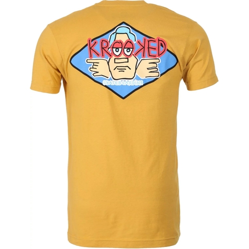 Krooked Tee Arketype Dude Mustard
