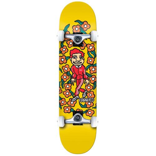 Krooked Complete Sweatpants Yellow/Red Mini 7.3 Inch Width