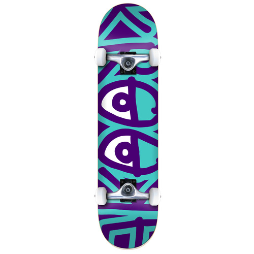 Krooked Complete Bigger Eyes Teal/Purple 7.5