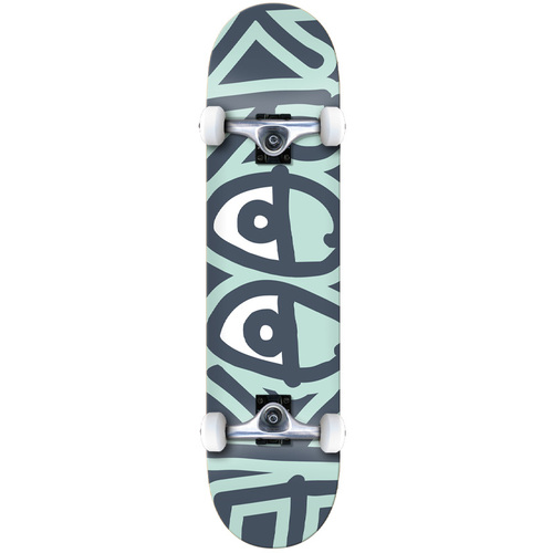 Krooked Complete Big Eyes Too Green/Grey 8.0 Inch Width