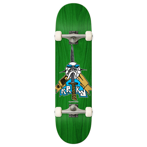 Krooked Complete Skull Sword Various Stains 8.5 Inch Width