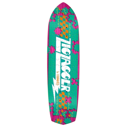 Krooked Deck Zig Zagger Peace Out 8.6