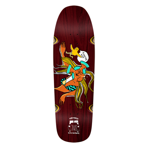 Krooked Deck Run Wild Sandoval Assorted Stain 9.81 Inch Width