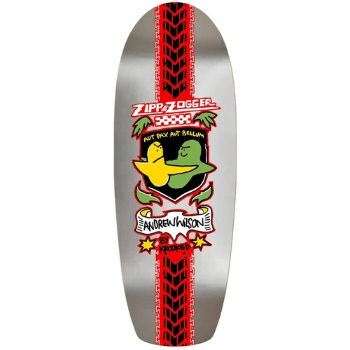 Krooked Deck Andrew Wilson Zipp Zogger 10.75 Inch Width