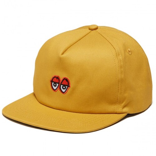 Krooked Hat Eyes Gold/Red
