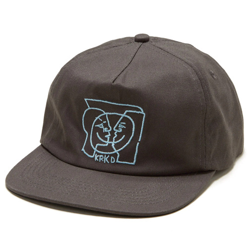 Krooked Hat Moonsmile Raw Charcoal/Blue