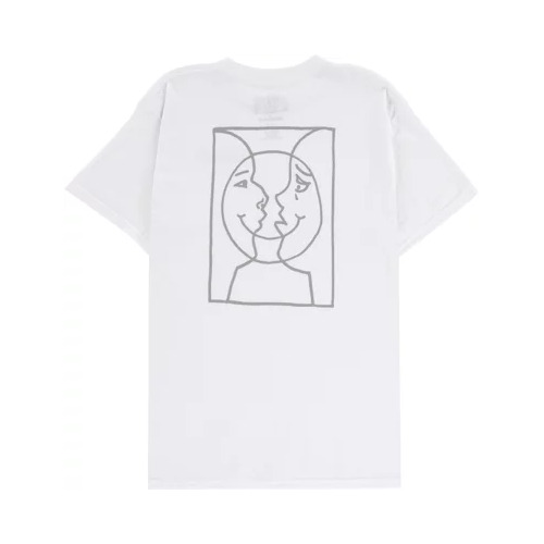 Krooked Tee Moonsmile Raw White [Size: Mens Medium]