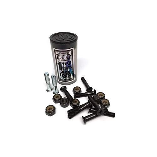Thunder Hardware 1 Inch Bolts Phillips Head 6-Black/2-Silver