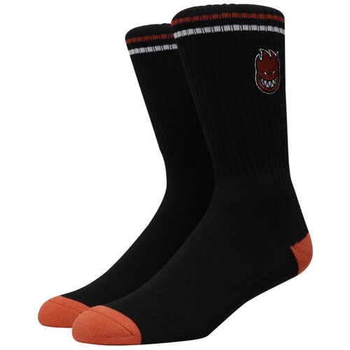 Spitfire Socks Bighead Fill Black/Red/White