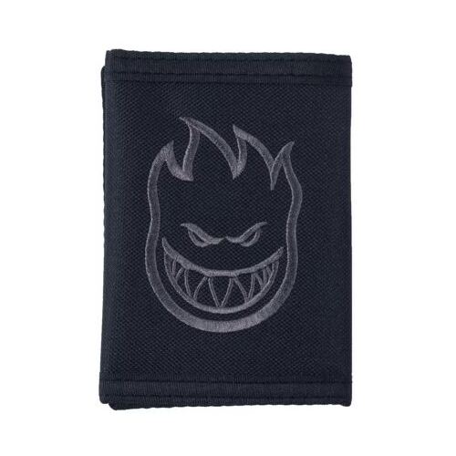 Spitfire Wallet Bighead Embroidery Black/Grey