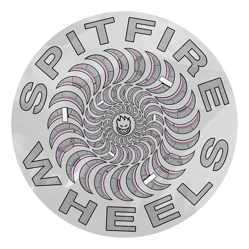 Spitfire Sticker Pool Service Silver/White
