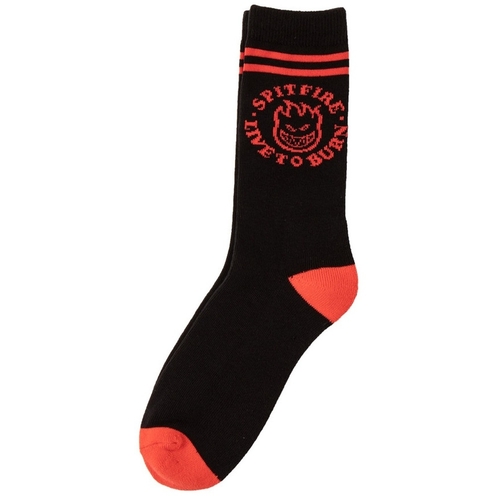 Spitfire Socks Bighead LTB Black/Red