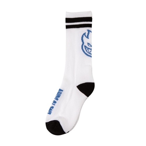 Spitfire Youth Socks Heads Up White/Black/Blue