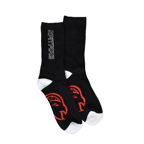 Spitfire Socks Classic 87 3pk Black/White/Red US 8-12