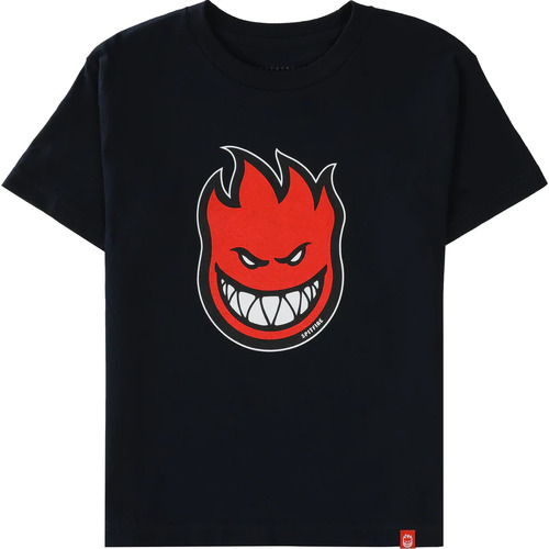 Spitfire Youth Tee Bighead Fill Black/Red [Size: Youth 10/Small]