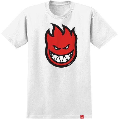 Spitfire Youth Tee Bighead Fill White/Red [Size: Youth 16/XLarge]