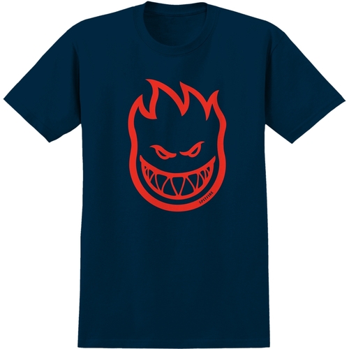 Spitfire Youth Tee Bighead Navy/Red [Size: Youth 2]