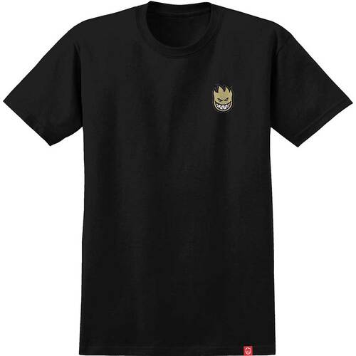Spitfire Tee Lil Bighead Fill Black/Tan [Size: Mens Medium]