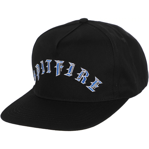 Spitfire Hat Old English Black/Blue