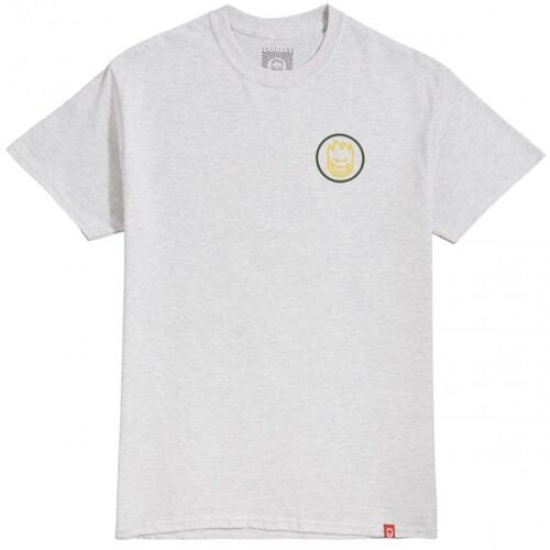 Spitfire Tee Classic Swirl Fade Ash/Heather Grey [Size: Mens Medium]