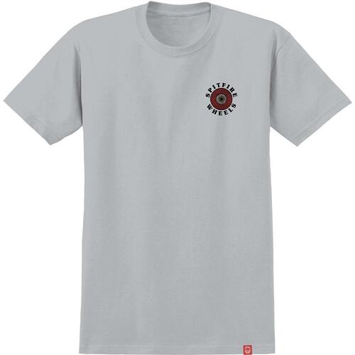 Spitfire Tee Classic Fill Silver [Size: Mens Small]