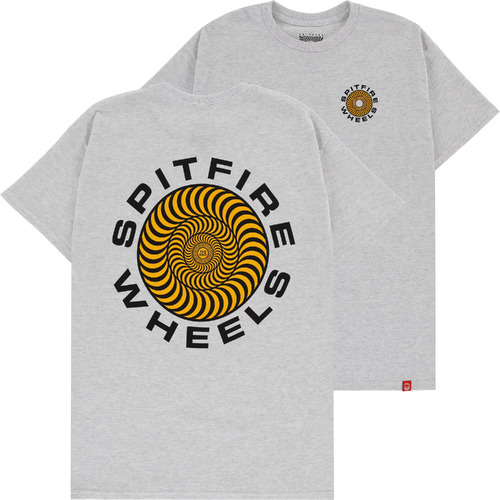 Spitfire Tee Classic 87 Swirl Ash/Gold [Size: Mens Small]