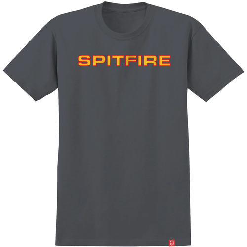 Spitfire Tee Classic 87 Charcoal [Size: Mens Small]