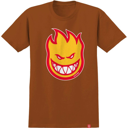 Spitfire Youth Tee Bighead Fill Orange/Gold/Red [Size: Youth 10]