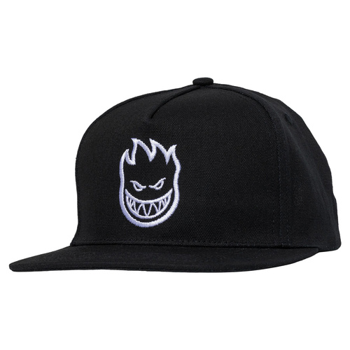 Spitfire Hat Bighead Snapback Black/White