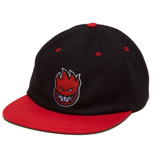 Spitfire Hat Bighead Fill Strapback Black/Red