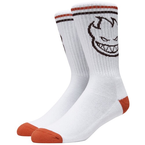 Spitfire Socks Bighead White/Red/Burgundy